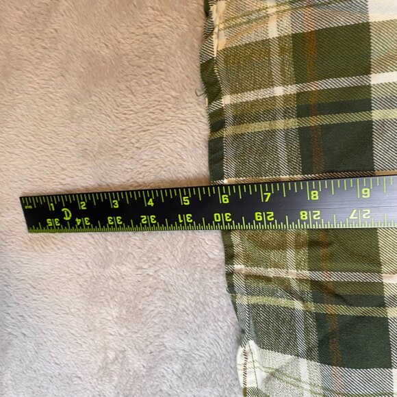 RedHead Mens Shirt XL Green Plaid Button-Up Long Sleeve 100% Cotton Casual Outdo - Picture 7 of 11